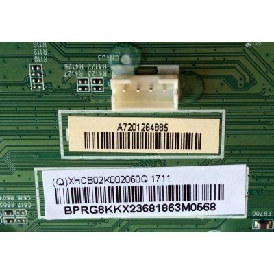 MAIN PARA TV VIZIO / NUMERO DE PARTE XHCB02K002 / 715G8320-M01-B00-004T / 756TXHCB02K002 / PANEL TPT315B5-FHBN0.K REV:S49P2Y / DISPLAY HV320FHB-N00 / MODELOS D32F-E1 LTTUVMDT / D32F-E1 LTTUVMMT - Imagen 2